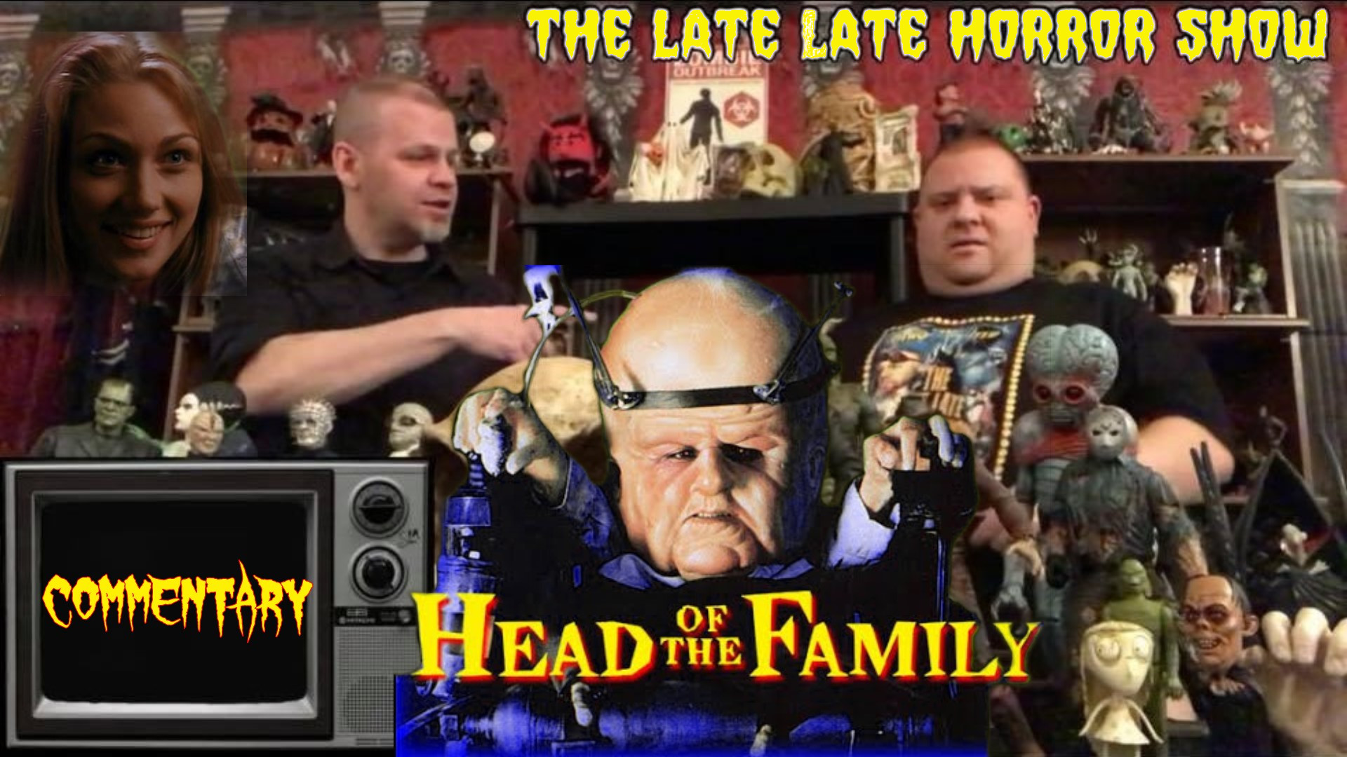 THE LATE LATE HORROR SHOW: HEAD OF THE FAMILY 1996 COMMENTARY