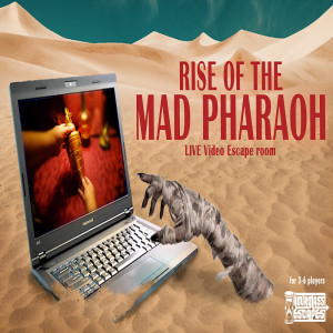 ScareTrack Podcast- Rise Of The Mad Pharaoh / Hourglass Escapes Seattle /  Review Episode 2021