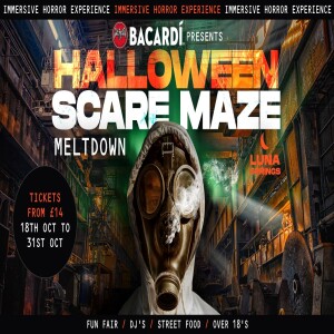 ScareTrack-  Luna Springs MELTDOWN Scare Maze /On-location Review Episode 2023