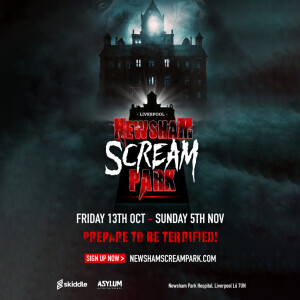 ScareTrack-  Newsham Scream Park /On-location Review Episode 2023