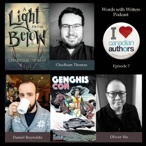 Episode #7: Chadham Thomas’s A Light From Below & a Discussion on Graphic Novels with Genghis Comics