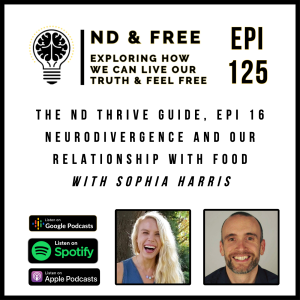 Epi 125 - How To Approach Our Relationship With Food - With Sophia Harris - The ND Thrive Guide Epi 16