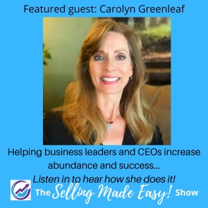 Featuring Carolyn Greenleaf, CEO of the Greenleaf Center for Healing