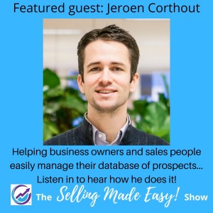 Featuring Jeroen Corthout, CEO of Salesflare, Intelligent CRM