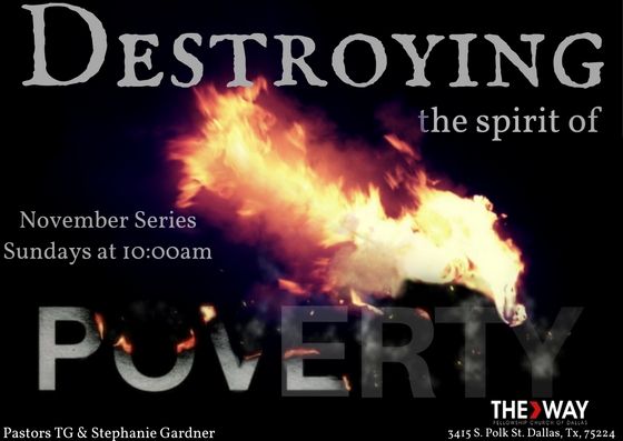 Deliverance: Destroying the spirit of Poverty Pt. 3