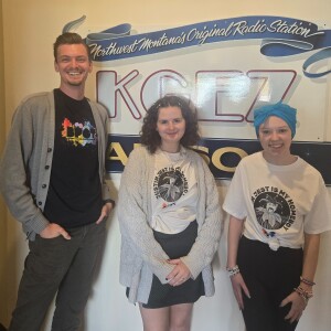 Bigfork Children's Playhouse Associate Director & Choreographer Trase Milburn Actors  Dylynne Cosand & Olivia Close 09-20-24
