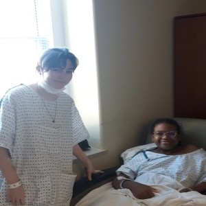 Two best friends Sharing the gift of life from a kidney transplant