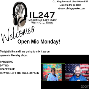Open Mic Monday With CL King and Mike Black