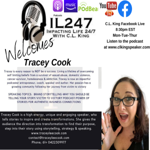 Interview with Tracey Cook