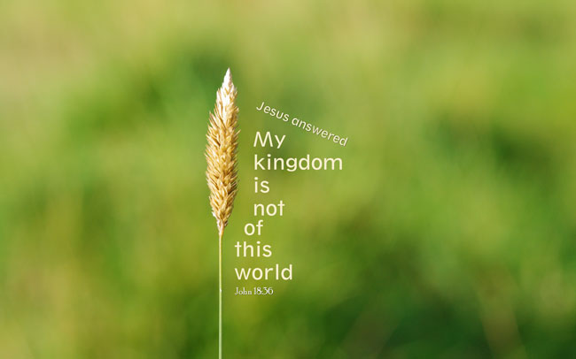 John 18, Jesus's Kingdom is not of this World - Brian McDonnell
