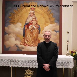 Father Nathan Reesman; Mural and Remodeling Presentation, January 21, 2024