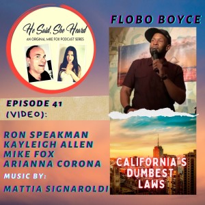 Flobo Boyce & Cali‘s Dumb Laws (Vid)