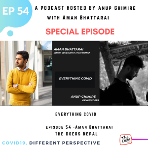 Episode 54 || Aman Bhattarai || Senior Consultant, Lufthansa || Everything COVID ||