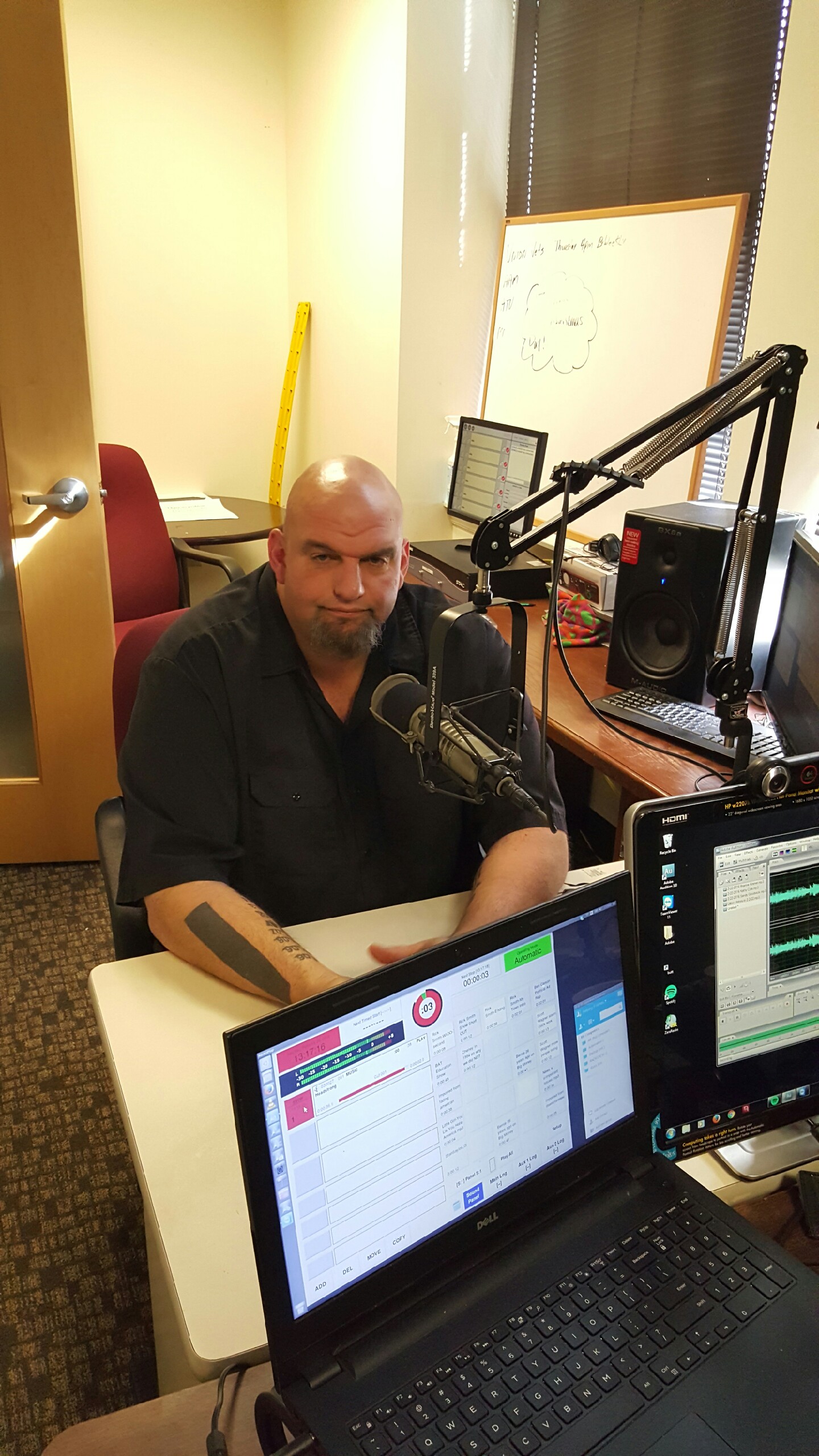 Braddock Mayor John Fetterman in Studio talking Senate Race 