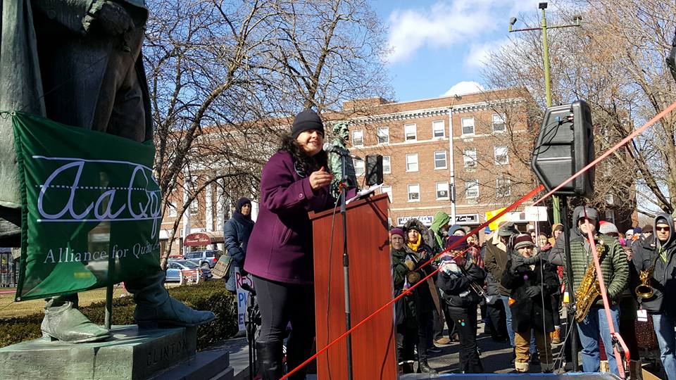 Luz Christina Ramirez Mooney on NY's March for Education Justice 