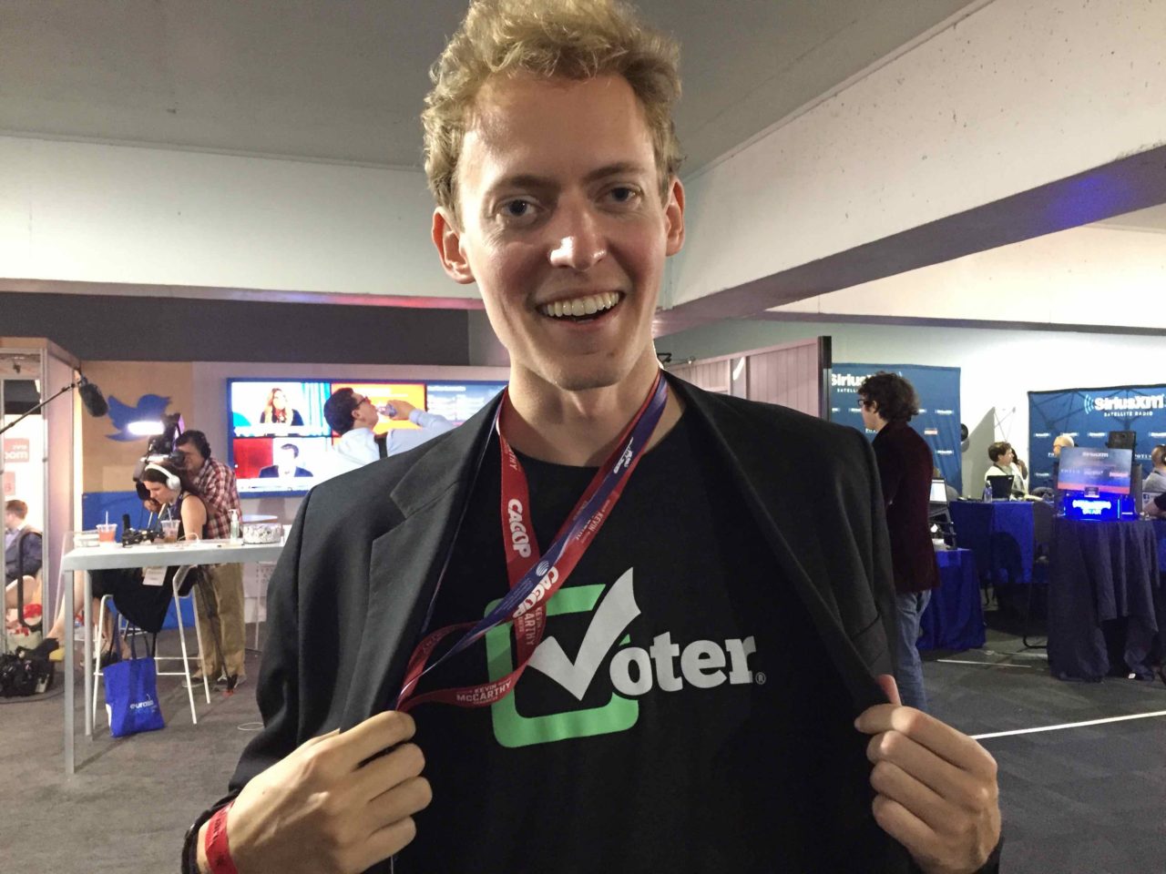 Hunter Scarborough talks Revolutionary Voter APP