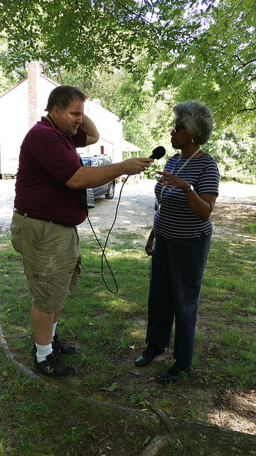Beverly McNeill, President of the Stagville Plantation, Explained the Slaves Living Quarters and What Their Occupations Would Be