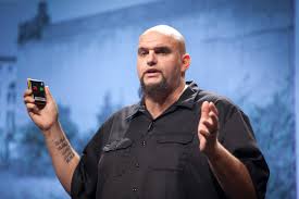 Mayor Fetterman talks Stronger than Toomey, Literally and Figuratively 