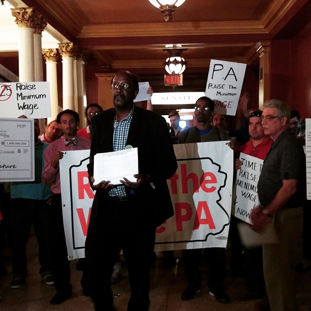 #RaiseTheWage: Low Wage Activists Deliver Thousands of Petitions to Republican Leaders Demanding $10.10 an Hour