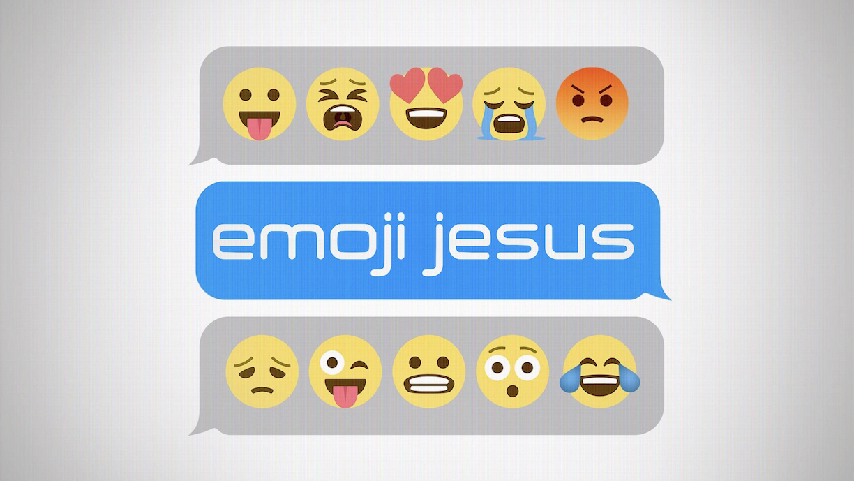 Emoji Jesus - Angry Jesus