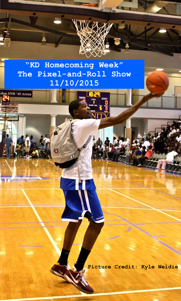 Kevin Durant Homecoming Week - Jake Whitacre of Bullets Forever Jams KD2DC - 11/10/2015