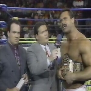 WCW Saturday Night on TBS Recap February 15, 1992! Rick Rude and Paul E Dangerously put Ricky Steamboat on notice!