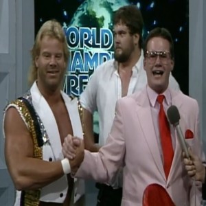NWA WCW Sat night April 4, 1987, Mr Electricity Steve Regal, and the Promo of the Week is from WCCW July 16, 1983 with Buddy Roberts and Terry Gordy!