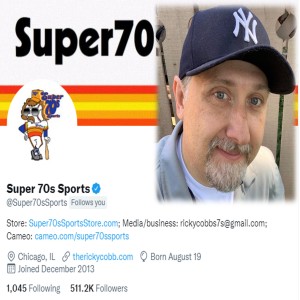 BONUS SHOW: The Man Behind @Super70sSports on Twitter, And Old School Rasslin Fan, Ricky Cobb Is Our Guest!