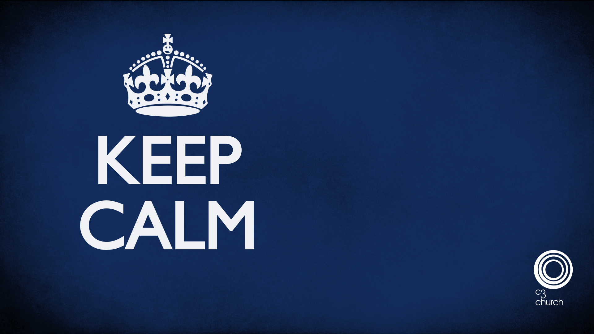 Keep Calm par Cédric Horton