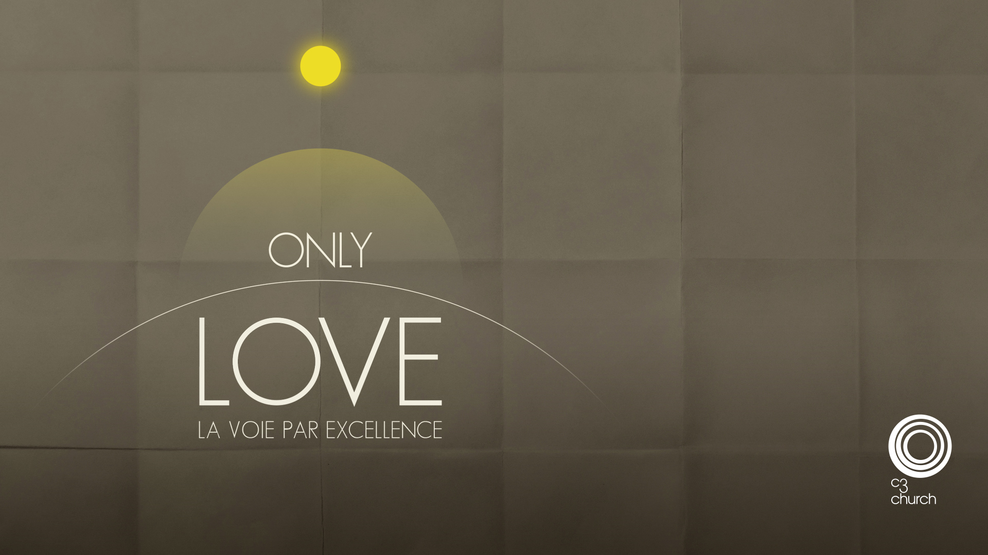 Only Love (partie 4), donner Jésus par Thierry Moehr