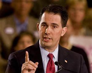 Steve meets face to face with Wisconsin Governor and potential Presidental Candidate Scott Walker.