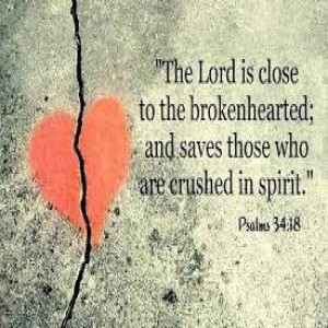 Psalm 34: He Is Close to the Broken Hearted