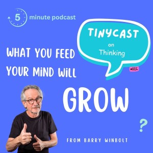 Tinycast #10 – What you Feed your Mind with will Grow
