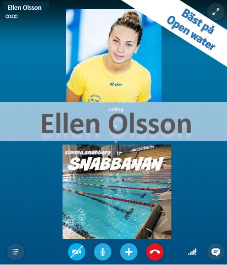 Bäst på Open Water, VM-tjej, satsar på OS - Ellen Olsson!