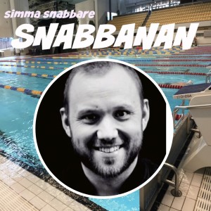 SVT-reportern Niklas Nord pratar simning