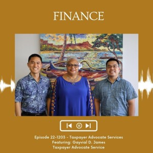 KupunaWiki Radio Show Episode 22-1203 | Gayvial James, Taxpayer Advocate Service