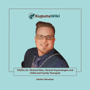 7/5/25 | Dr. Richard Ries, Clinical Psychologist and Child and Family Therapist