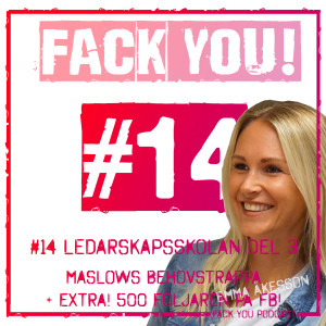 014 - Ledarskapsskolan del 3 - Maslows behovstrappa - 500:e följaren på Facebook Emma Åkesson! - Extremism och kriminalitet