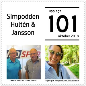 Simpodden Hultén & Jansson nr 101 - med Jenny Gustavsson som gäst