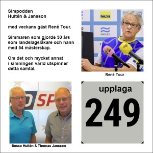 Simpodden Hultén & Jansson upplaga 249 - gäst René Tour