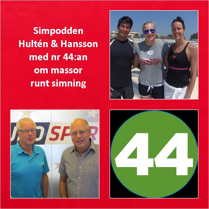 Simpodden Hultén & Jansson nr 44 - snackar lite mer OS, framtiden och allt det där du vill veta om simning