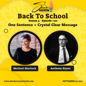 One Sentence = Crystal Clear Message - Anthony Hayes