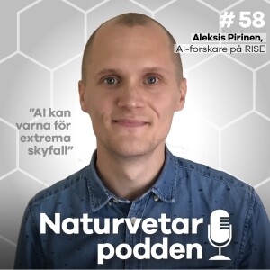 #58 Aleksis Pirinen – Kan AI lösa klimatkrisen?