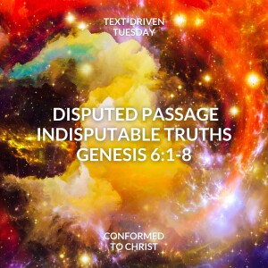 "Disputed Passage, Indisputable Truths" Genesis 6:1-8 — Text-Driven Tuesday