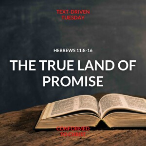 The True Land of Promise - Hebrews 11:8-16: Text-Driven Tuesday