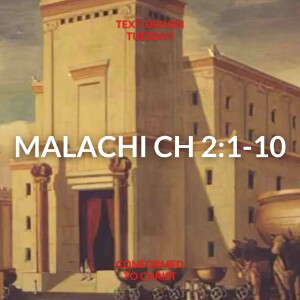 The Pastor as Lead Worshipper: Malachi 2:1-9 — Text-Driven Tuesday