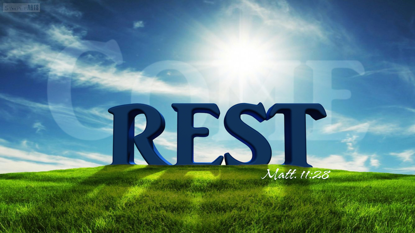 REST... Yoking up with Jesus