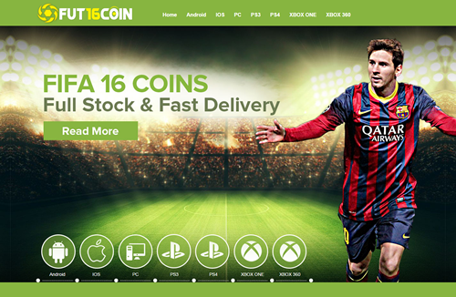 Get Free FIFA 16 Coins On FUT16COIN.com
