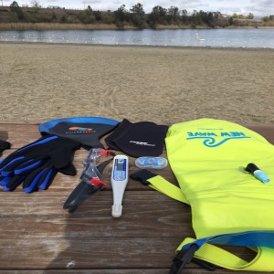 First open water swim of the season at Shadow Cliffs Reservoir