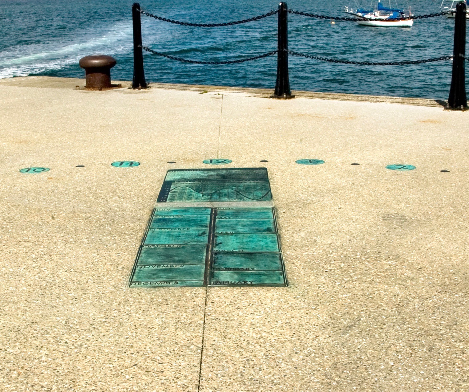 12.Sundial-East Pier Heritage Trail